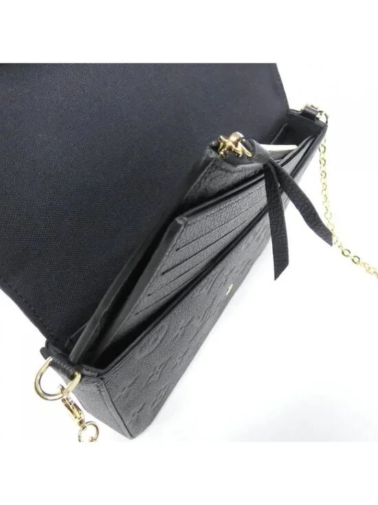 Louis Vuitton Monogram Empreinte Pochette Felicie Shoulder Bag - Picture 7 of 8